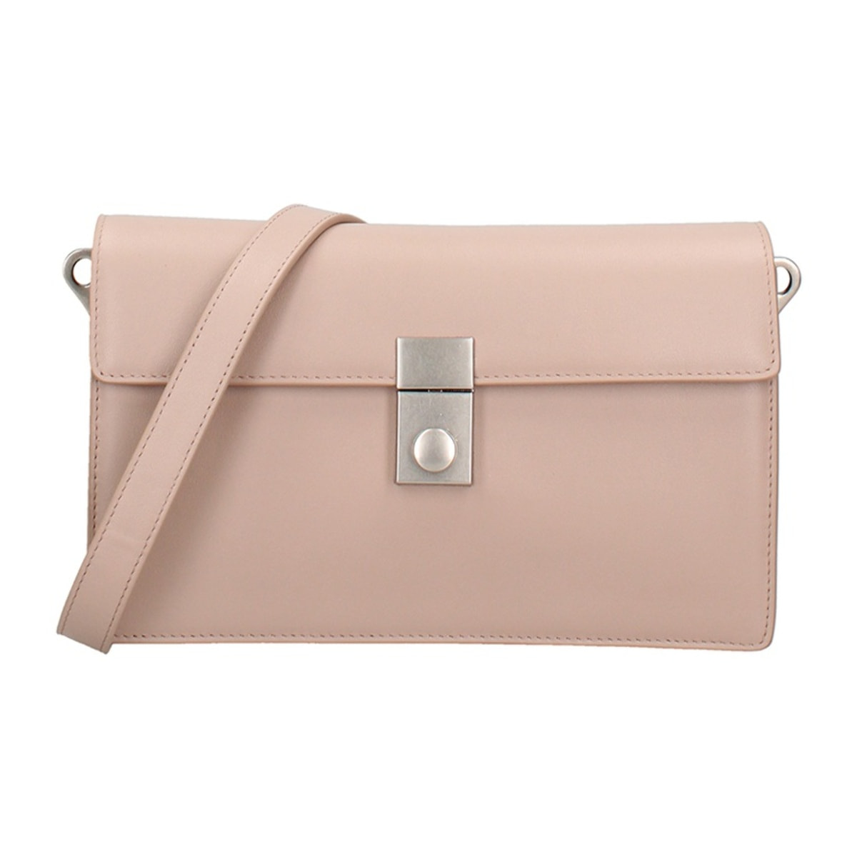 Borsa a tracolla da donna Made in Italy - Modello Valoria - 100% pelle - 24.0 x 15.0 x 7.0 cm