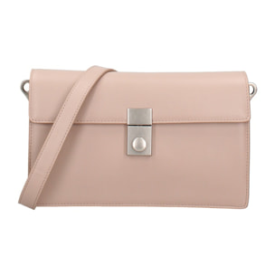 Borsa a tracolla da donna Made in Italy - Modello Valoria - 100% pelle - 24.0 x 15.0 x 7.0 cm