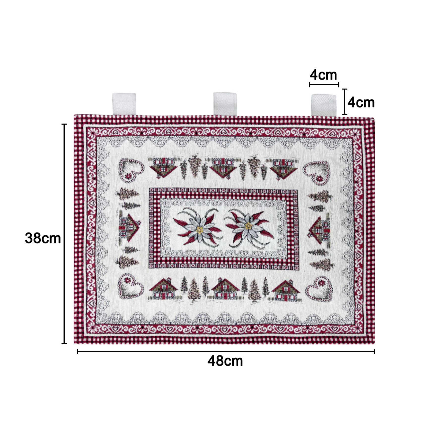 Copriforno Cucina Universale Cinigliato Copertura ProtezioneDecoarzione Forno Disegno MontBlanc