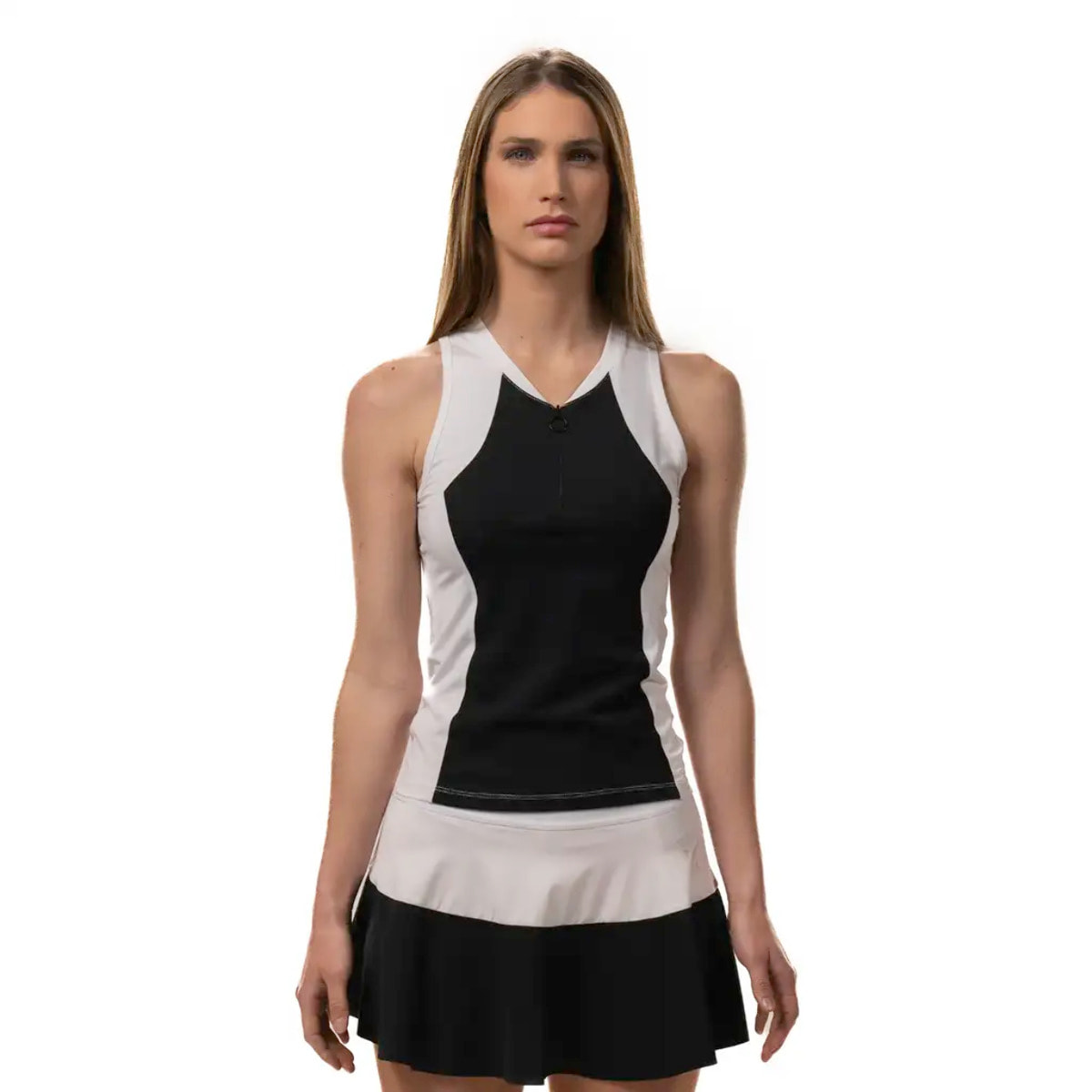Polo de pádel mujer Luna Drop Shot