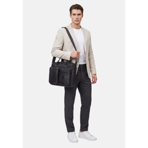 Borsa da lavoro uomo in poliestere - Modello False - Casual - 31.0 x 29.0 x 12.0 cm