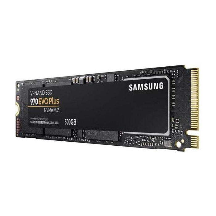Disque dur SSD interne SAMSUNG 970 EVO PLUS 500Go PCIe NVMe M.2