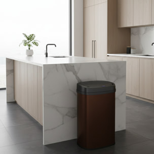 Poubelle automatique inox MAJESTIC 58L