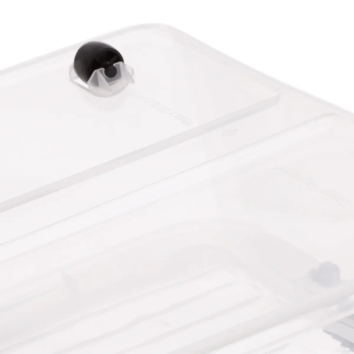 Boîte en plastique transparente 50L Clip N' Box