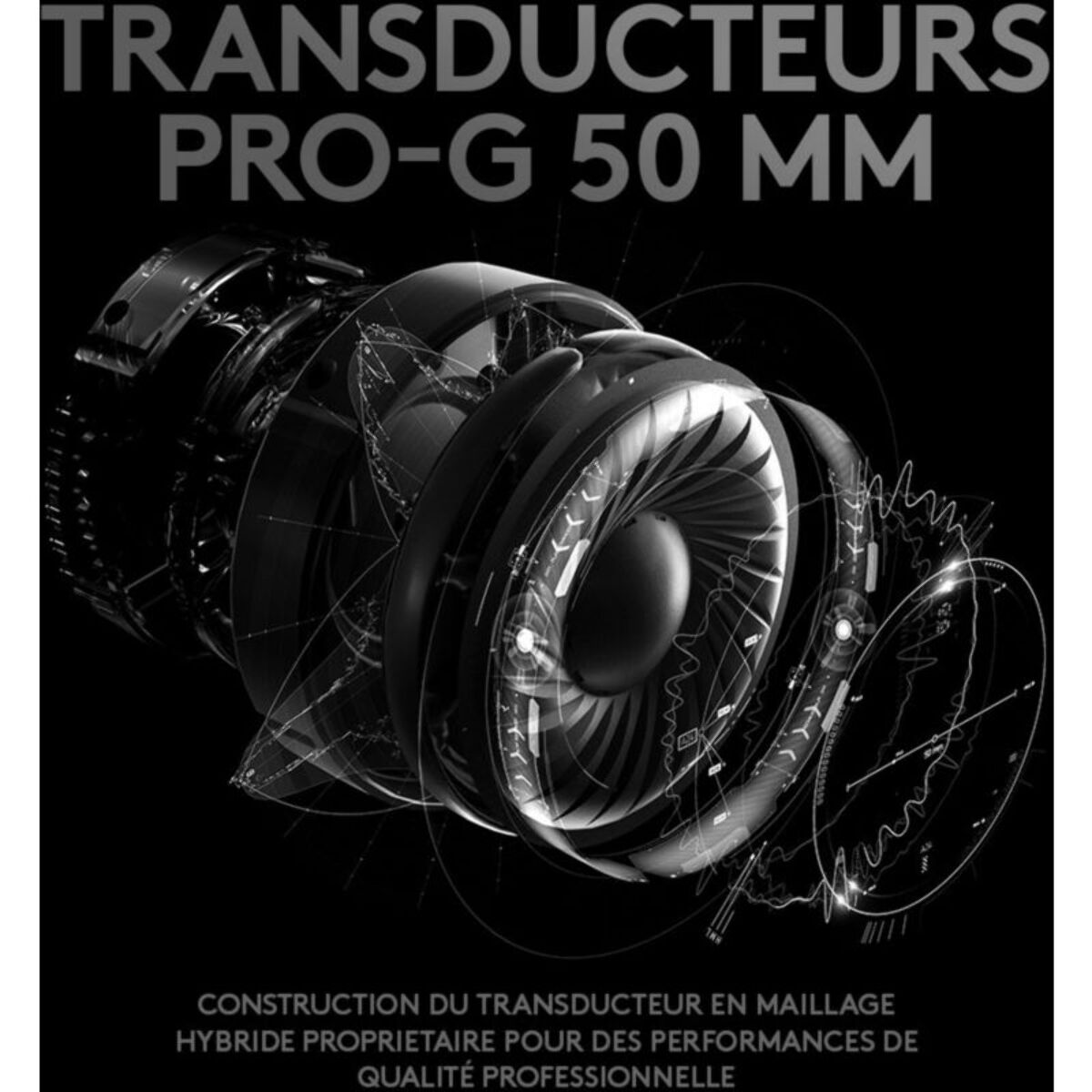 Casque gamer LOGITECH G PRO X Gaming Headset Noir