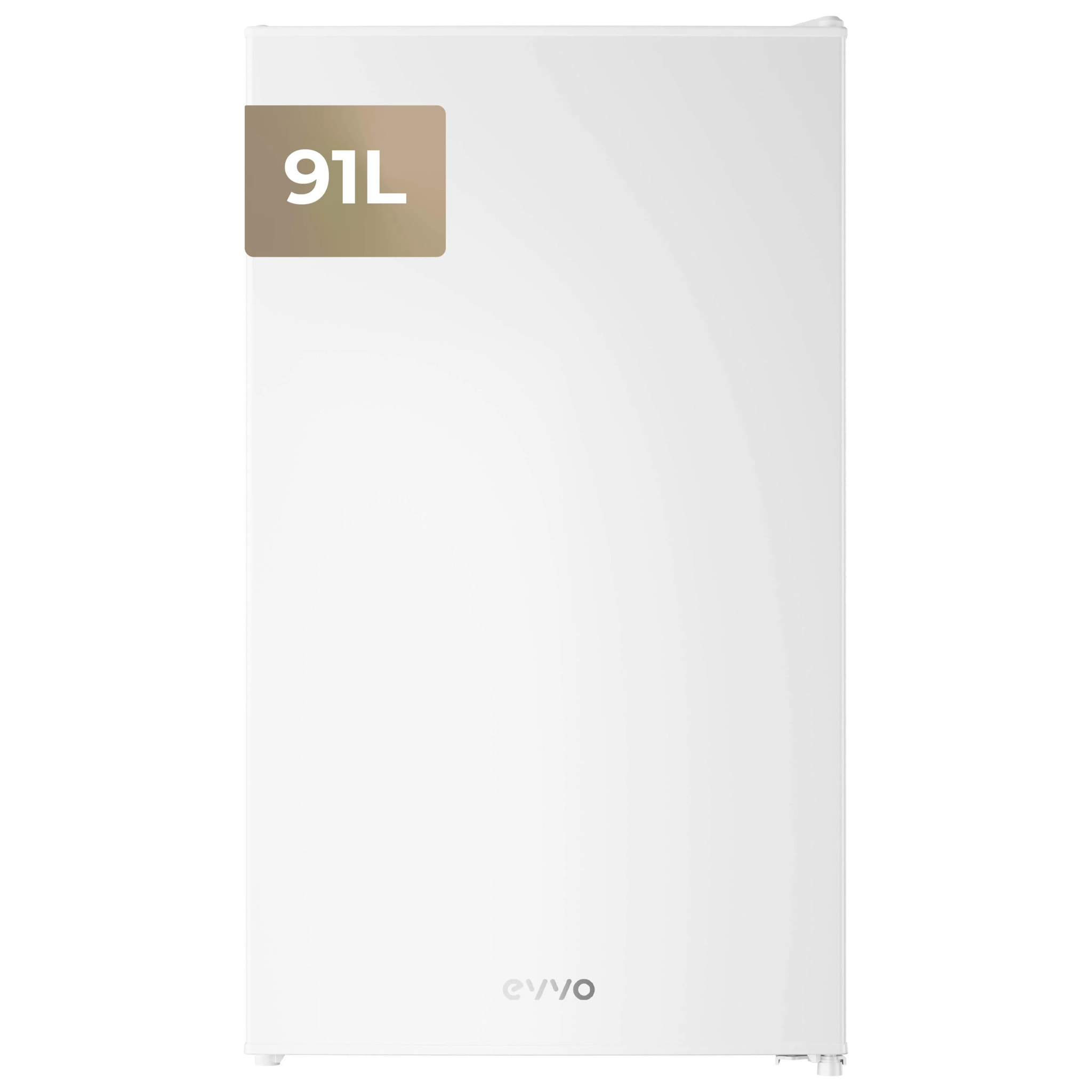 Frigorífico Mini EVVO F24, 91 L, Blanco, Bajo consumo