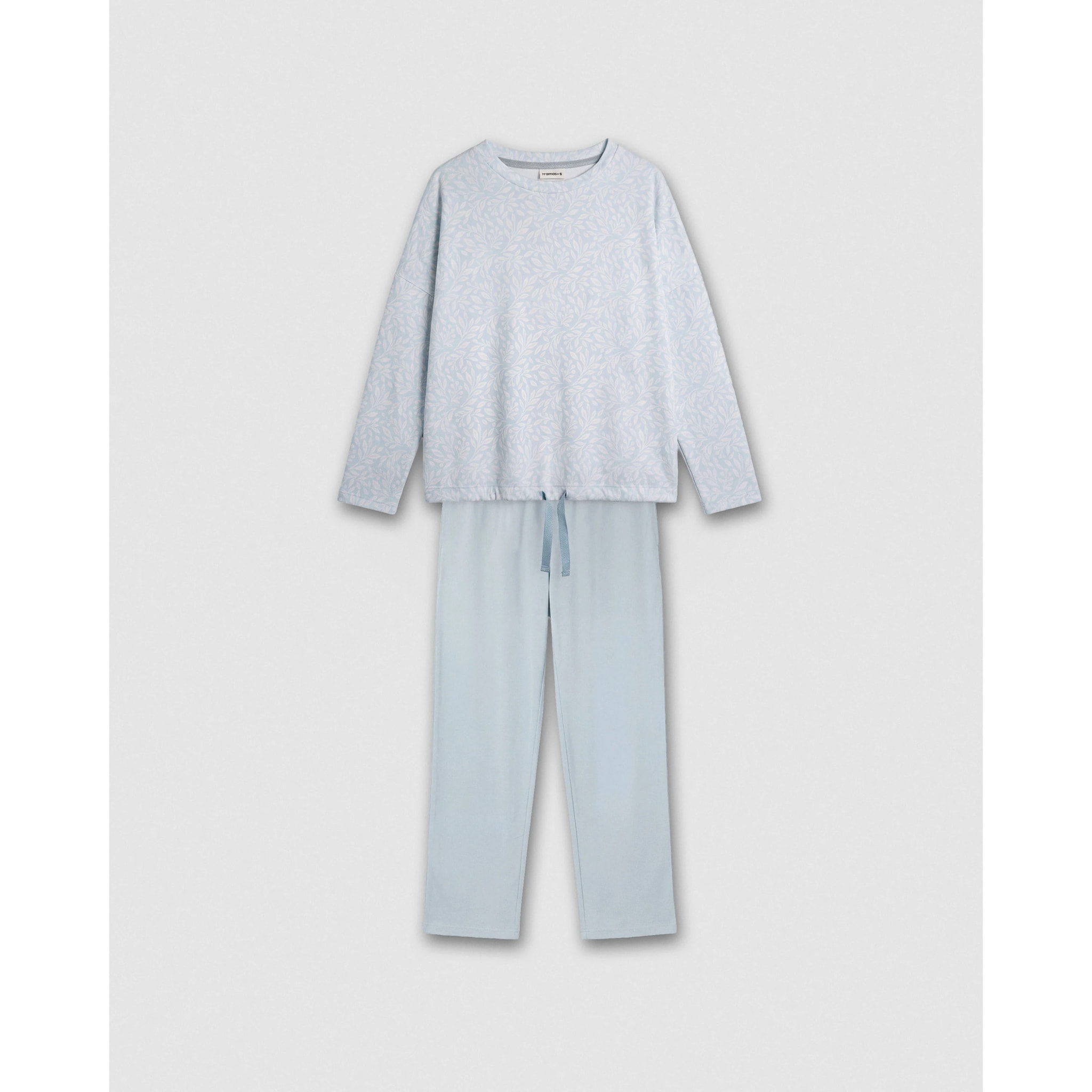 Pijama largo secret sereno celeste