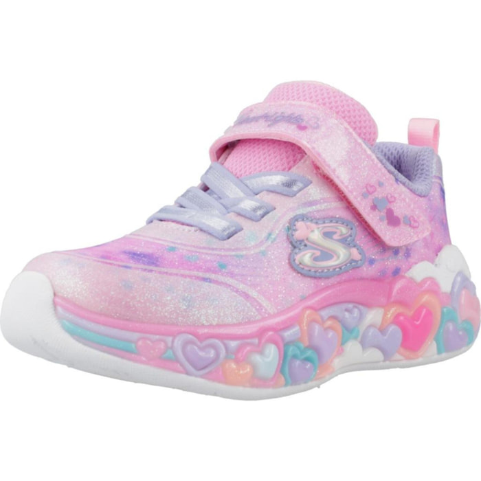 Zapatillas Niña Eternal Heart Lights Rosa