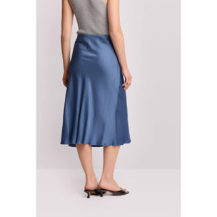 Kocca - Gonna midi in pura viscosa Donna, Tinta unita