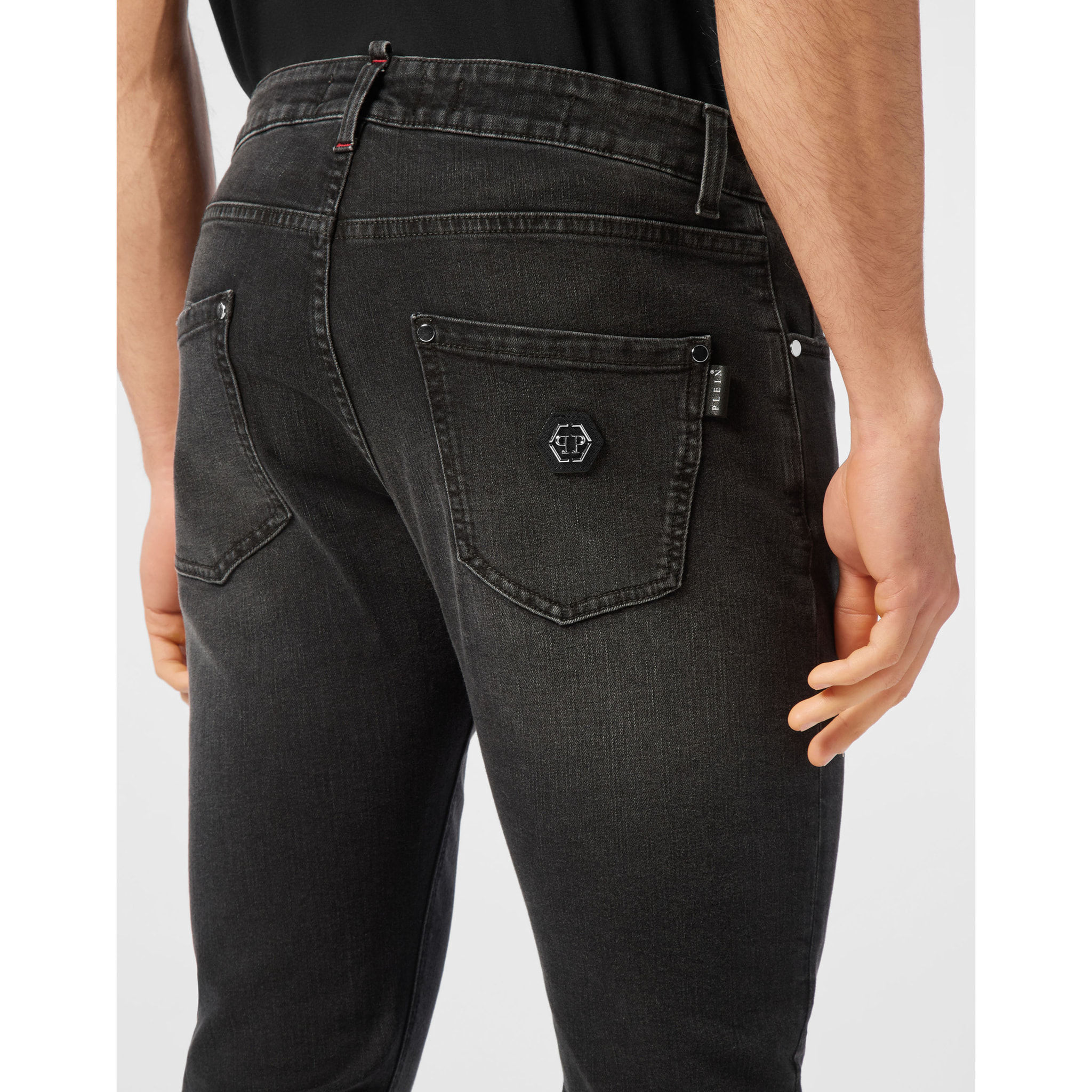 PHILIPP PLEIN Vaqueros de corte recto