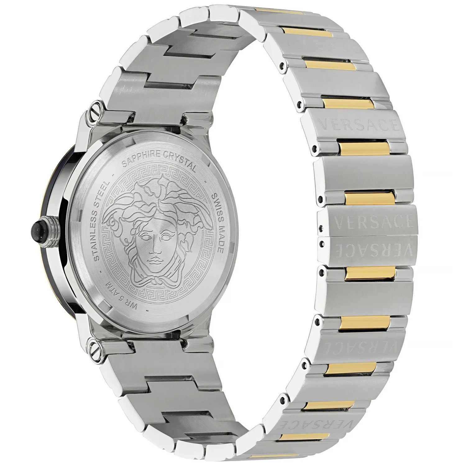 Reloj Versace VE7G00223 Hombre Analogico Cuarzo con Correa de Acero inoxidable