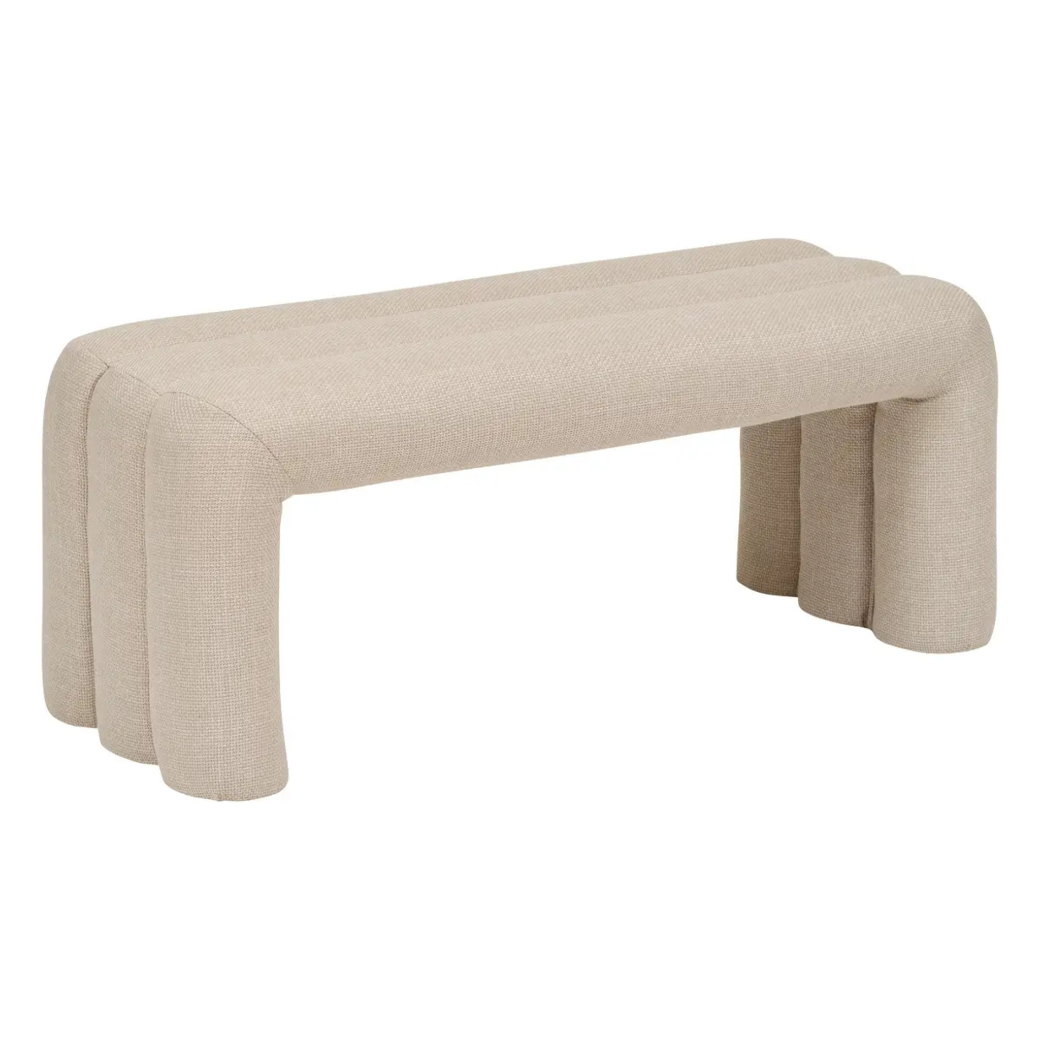 Banc Sisco argile 102x42cm