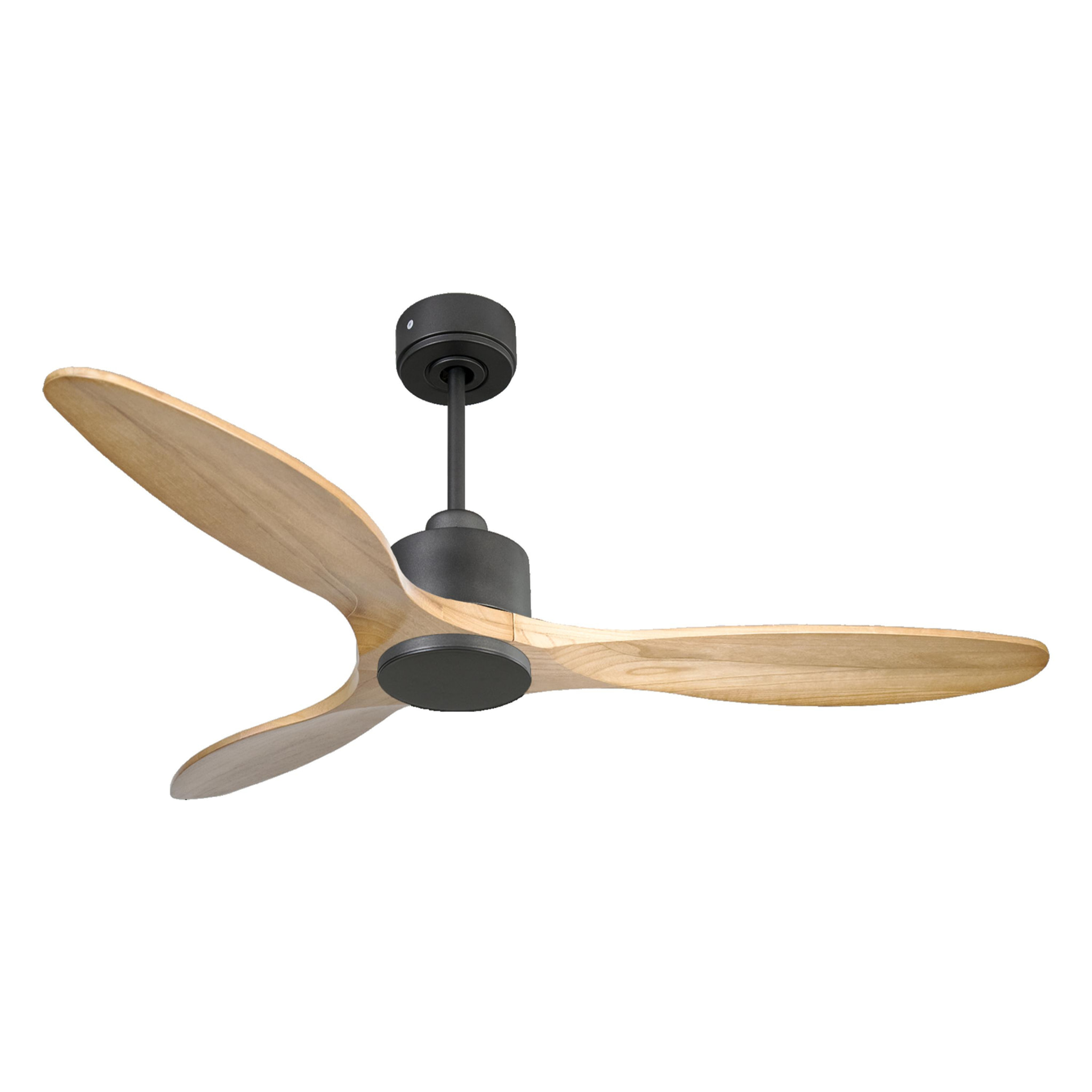 Ventilador de techo Reversible Termostato Wifi Motor DC Techos Inclinados Mando a Distancia Hypersilence Memoria SalamisD132C0367815 PURLINE