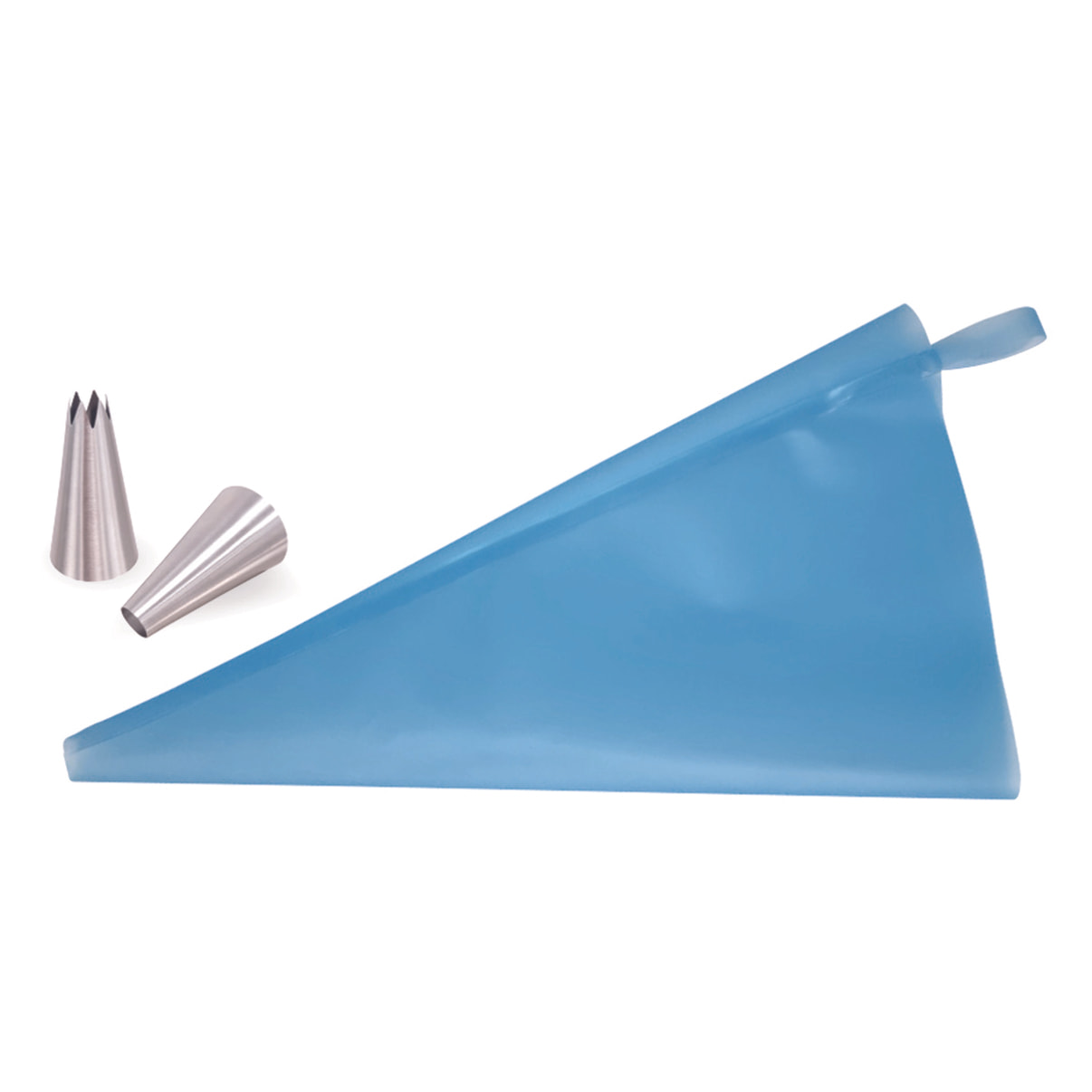 Kit 1 poche pâtissière petit format 35 cm et 2 douilles