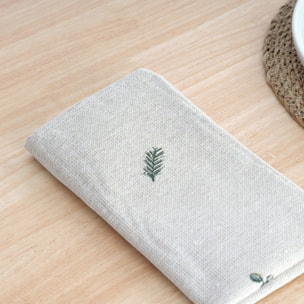 Lot de 2 Serviettes jacquard 33713B 45x45 cm