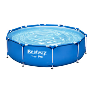 Bestway Piscine hors sol tubulaire ronde Bestway Steel Pro 305 x 76 cm bleu