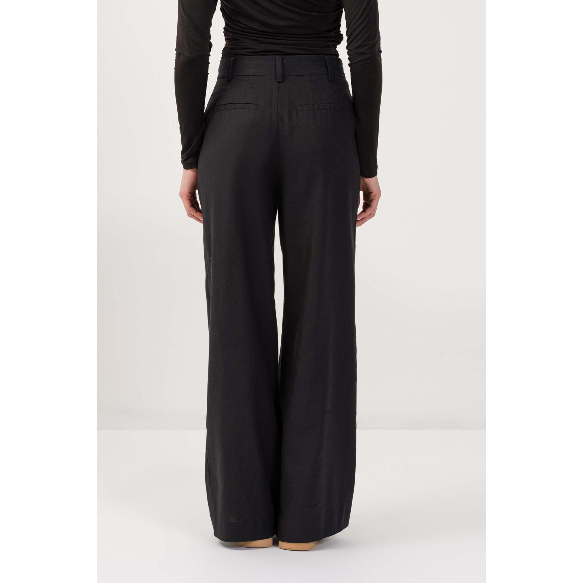 Kocca - Pantaloni ampi sartoriali con pinces Donna