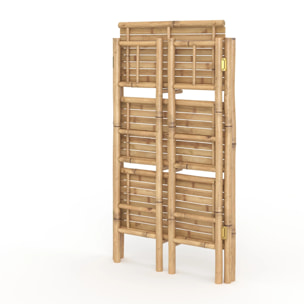 Etagère rectangulaire pliable en bambou - Bami