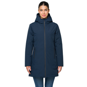 Chaqueta Hot Buttered térmica impermeable Anouk verde azul marino