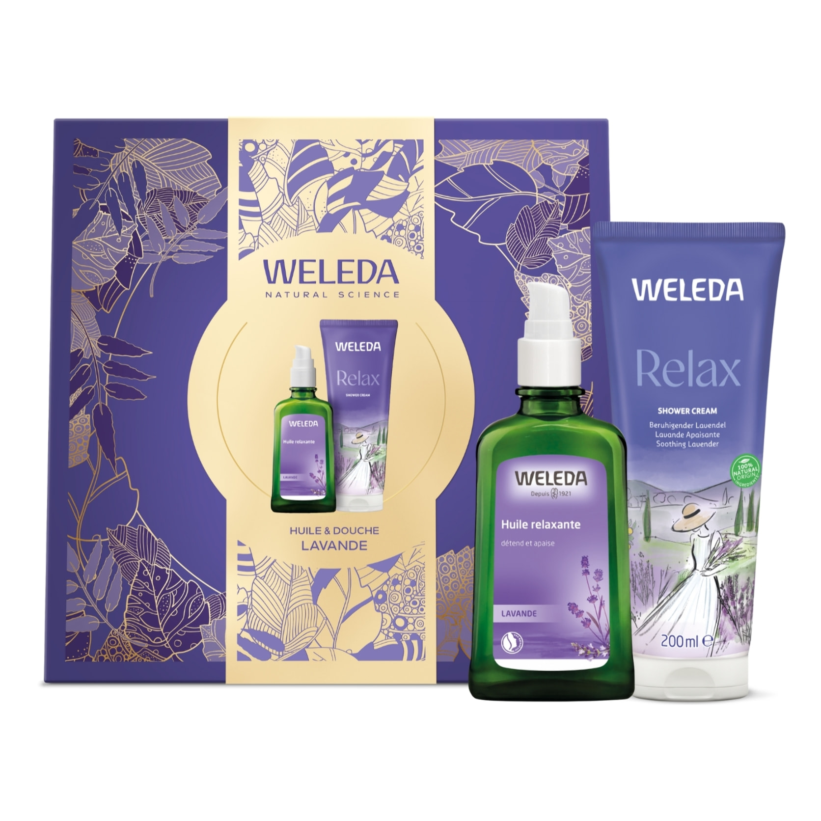 WELEDA - COFFRET NOEL CORPS LAVANDE 2025
