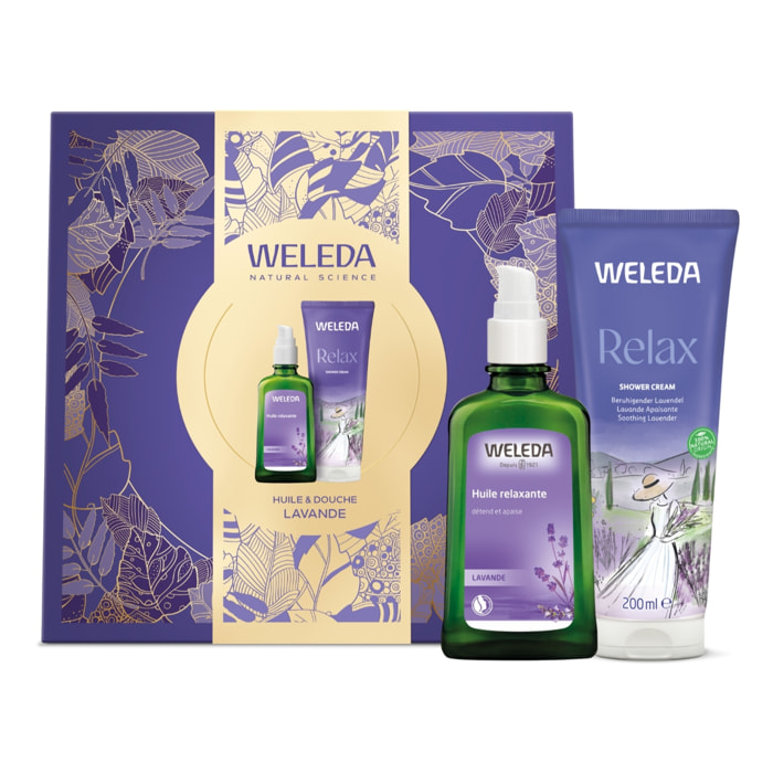 WELEDA - COFFRET NOEL CORPS LAVANDE 2025