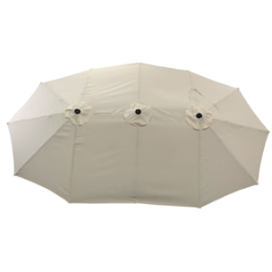 Parasol double LINAI ovale -