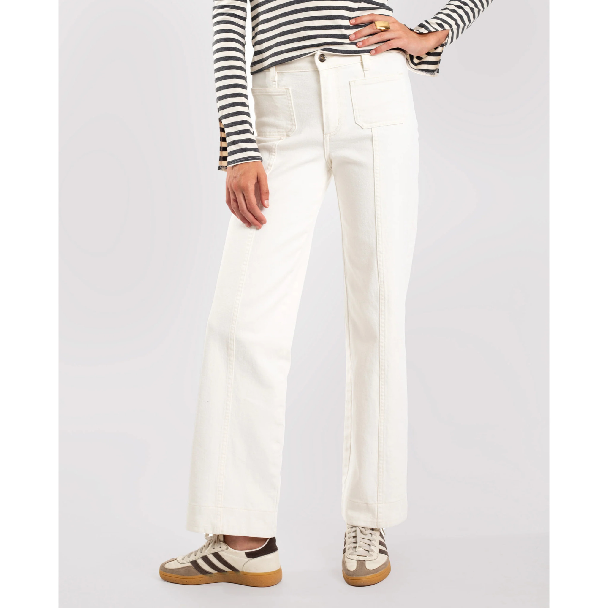 Pantalón de mujer vaquero recto