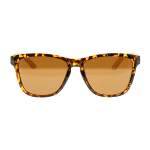 Gafas de Sol Feler 1505-7 - TORTOISE Polarizadas de Madera Unisex 52 mm