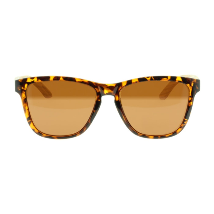 Gafas de Sol Feler 1505-7 - TORTOISE Polarizadas de Madera Unisex 52 mm