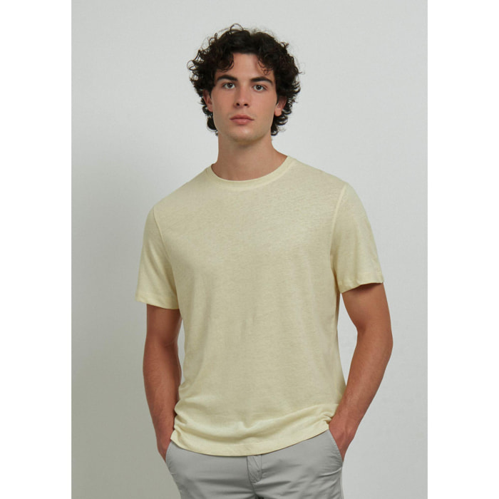 T-SHIRT GIALLO CONBIPEL