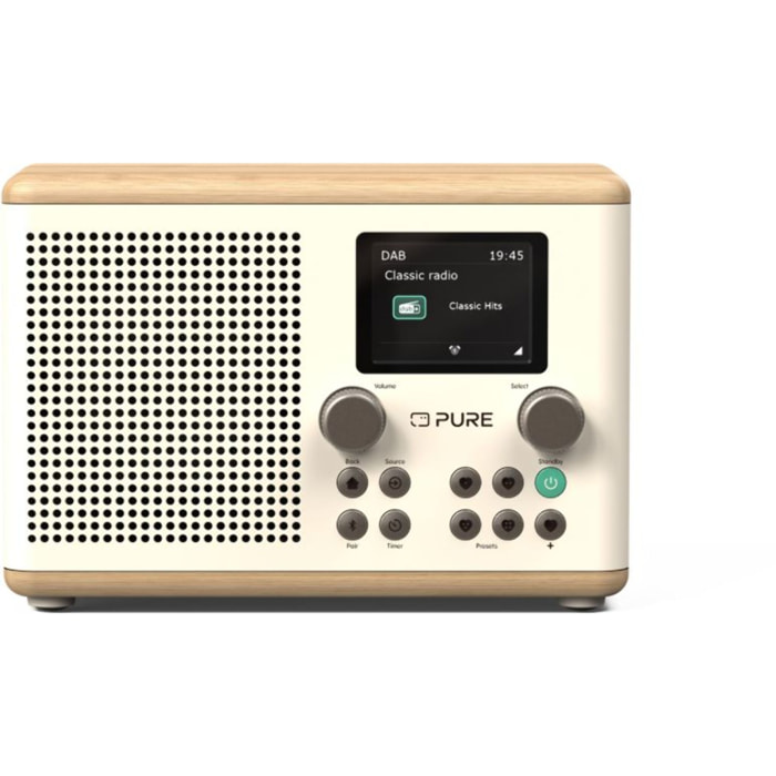 Radio DAB PURE Classic H4 Cotton White