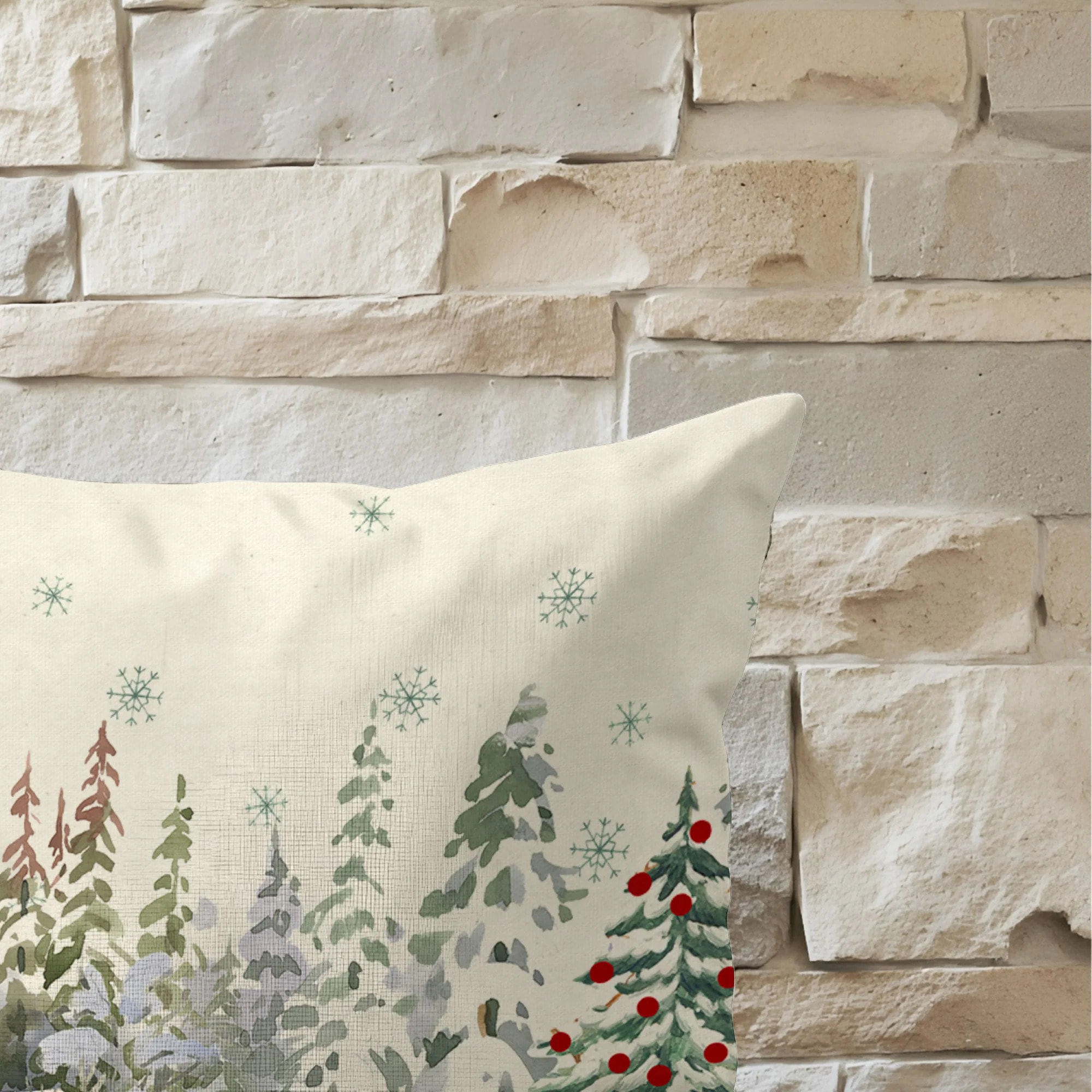 Housse de coussin 100% algodón Forest Fawn 30x50 cm