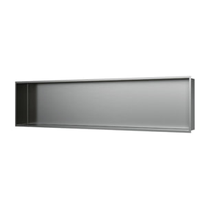 Timeless Niche de Douche à encastrer, Acier Inoxydable 304, 119x26x10cm, Chrome brossé
