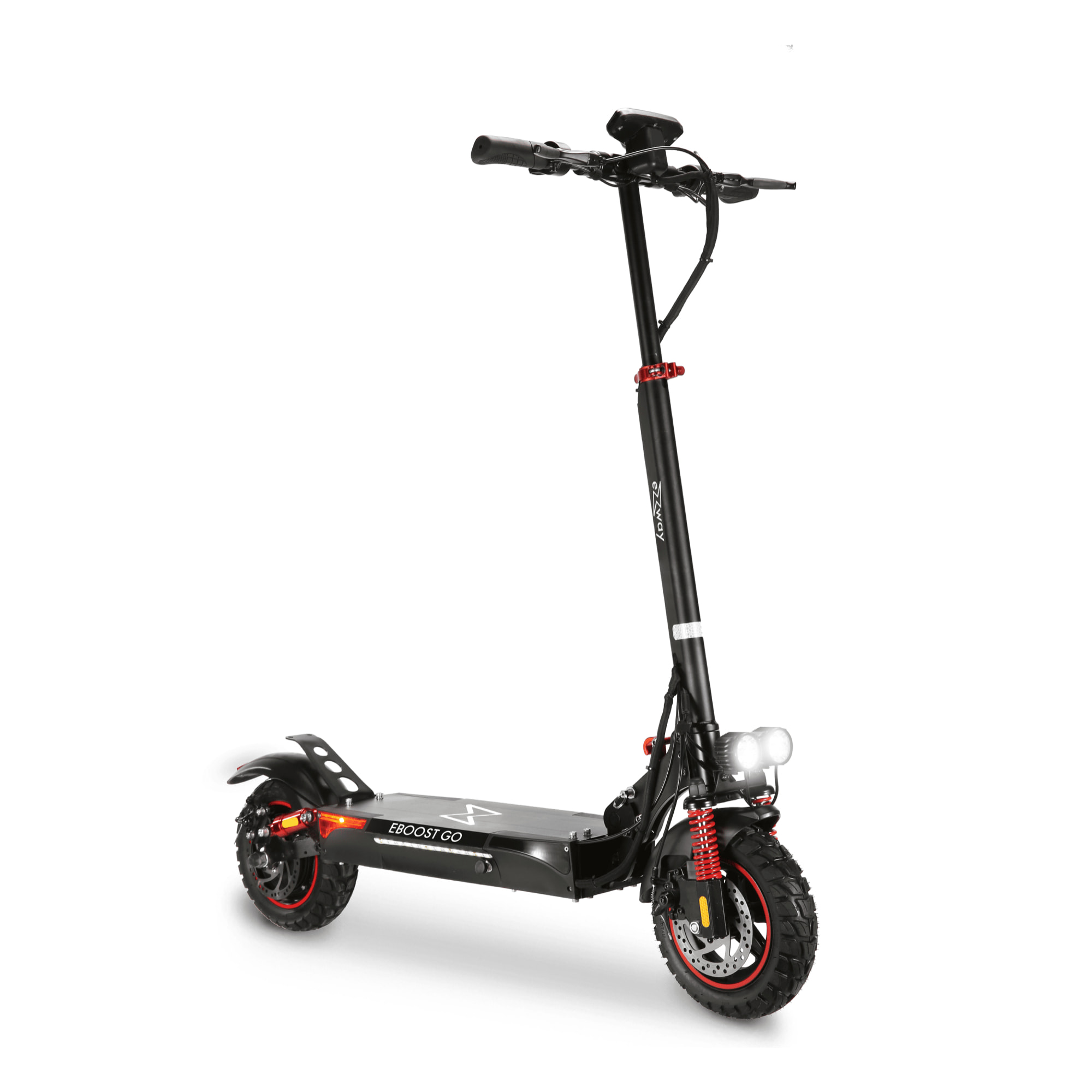 Trottinette électrique EZWAY EBOOST GO – Usage tout-terrain, autonomie 50 km, vitesse 25 km/h