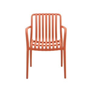 Fauteuil de jardin plastique (lot de 4) AGATHE FAUTEUILS