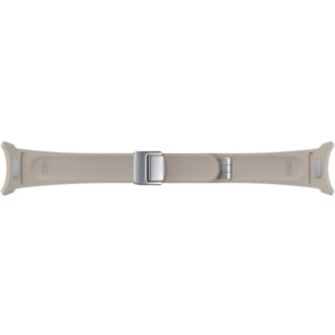 Bracelet SAMSUNG Watch 5/6/7 S/M Hybrid Simili cuir Taupe