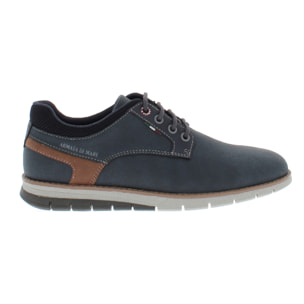 Armata di Mare Scarpe Uomo Scarponcino Casual Stringate con Soletta Rimovibile in Memory Foam AMU W24L637 Navy