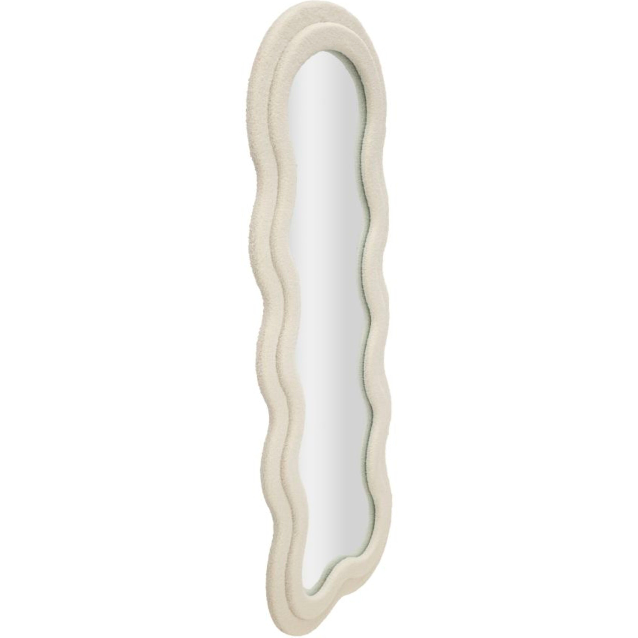 SPECCHIO DA MURO TEDDY CREMA CM 60X4X160