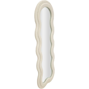 SPECCHIO DA MURO TEDDY CREMA CM 60X4X160