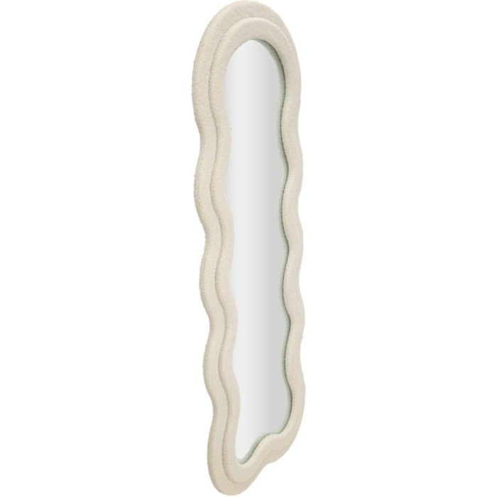 SPECCHIO DA MURO TEDDY CREMA CM 60X4X160