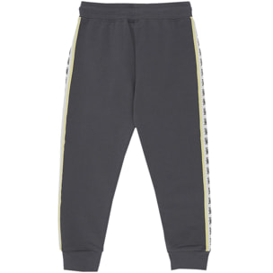 Pantalón deportivo de niña con bandas laterales Basic