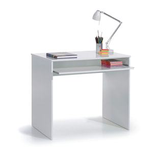 Mesa Escritorio Con Bandeja 79x90x54 Cm Blanco Artik