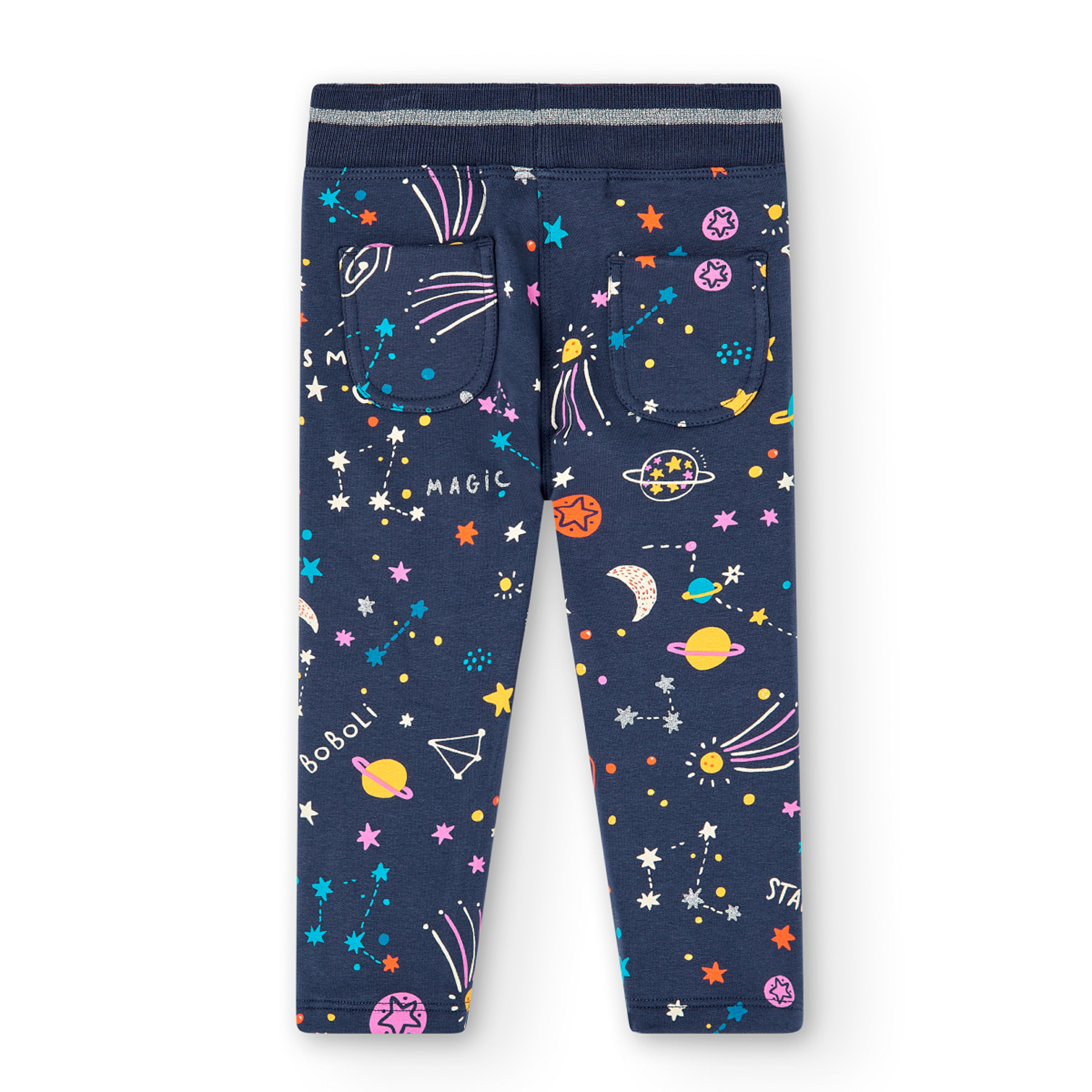 Pantalón felpa estampado de bebé -BCI