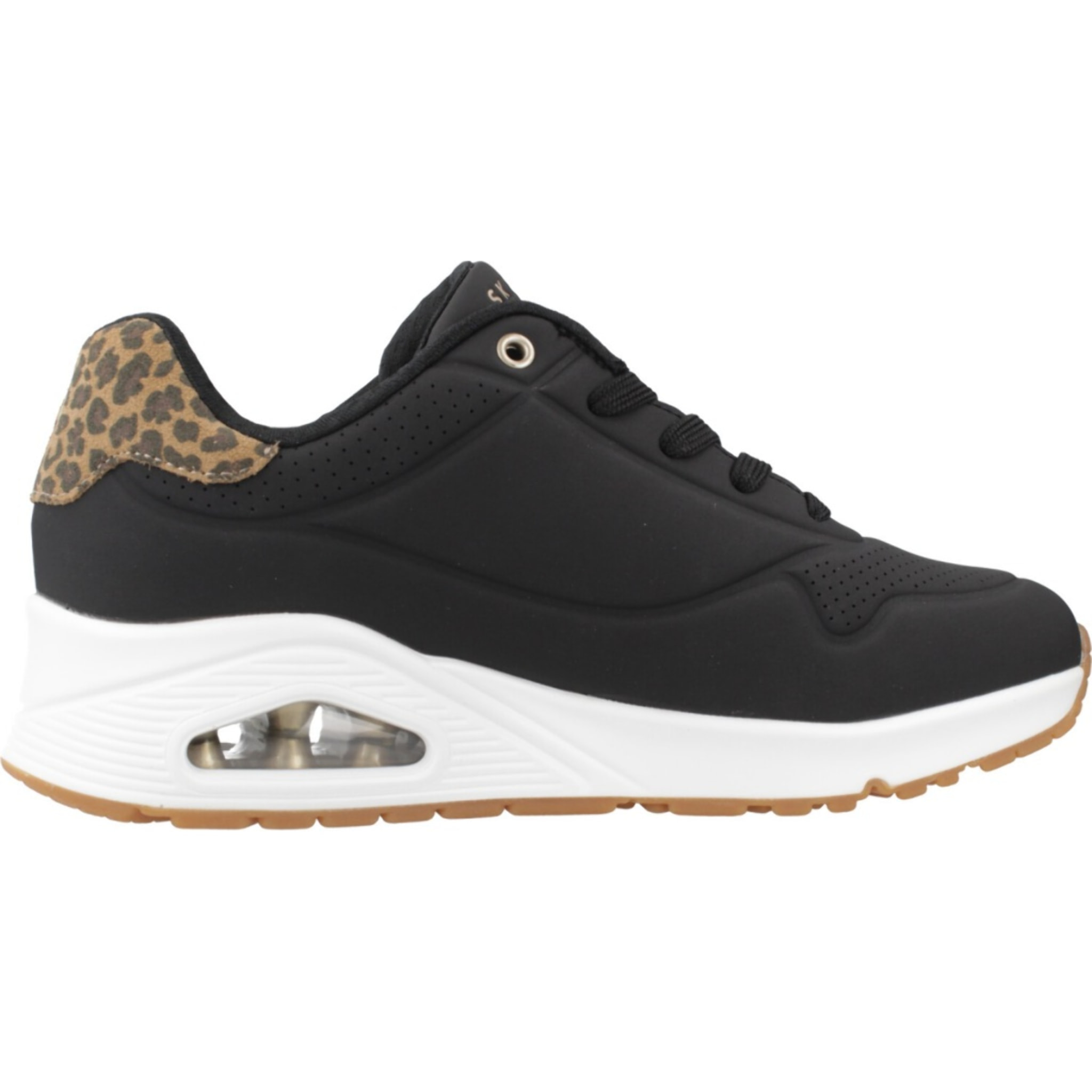 Sneakers De  Mujer Uno Jungle Nite Negro