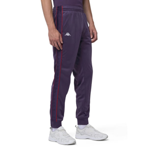 Kappa - Pantalones Hombre Violeta - 222 Banda Rastoria Slim