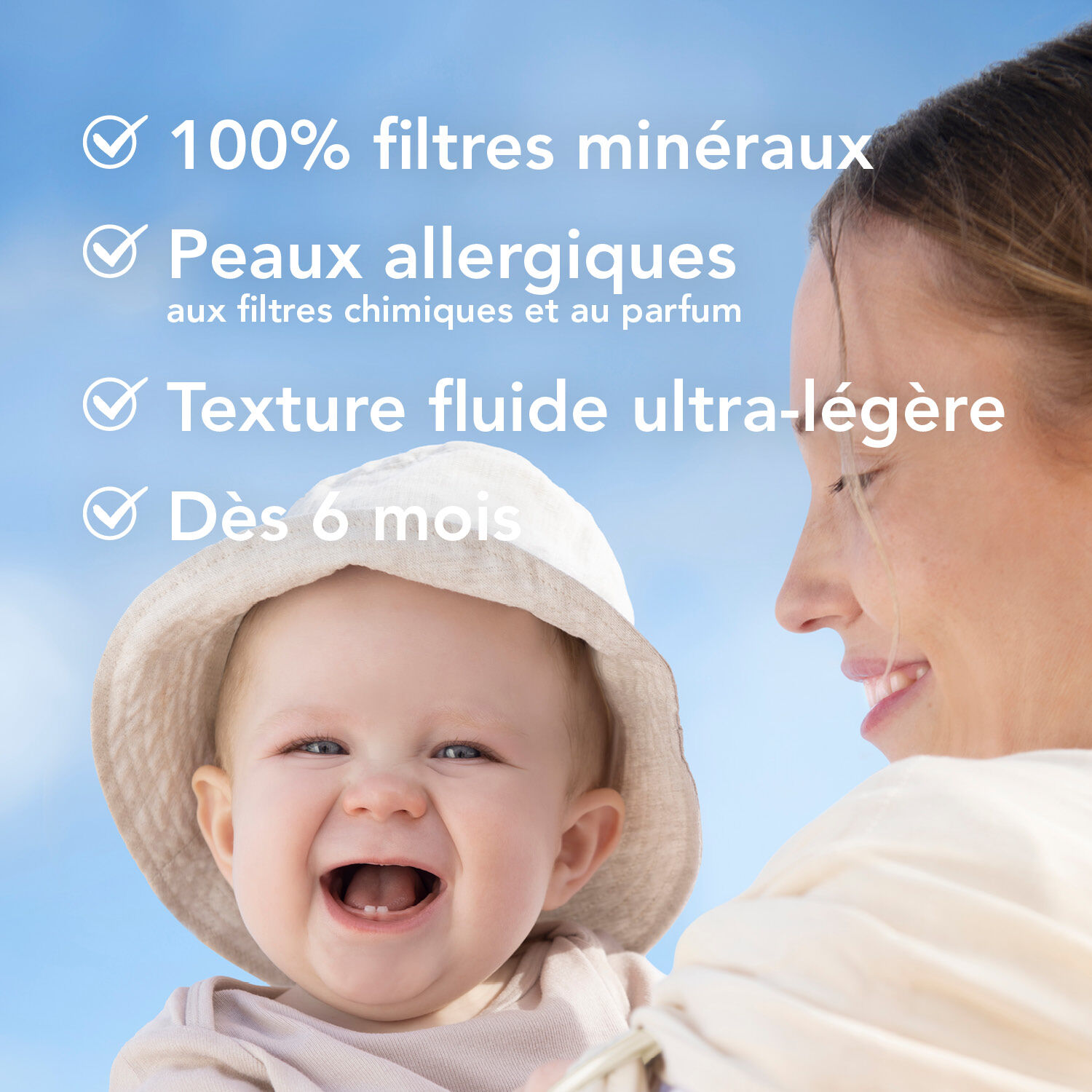 Photoderm Mineral - Fluide Pour Peaux Allergiques aux Filtres Chimiques - SPF50+ 75G