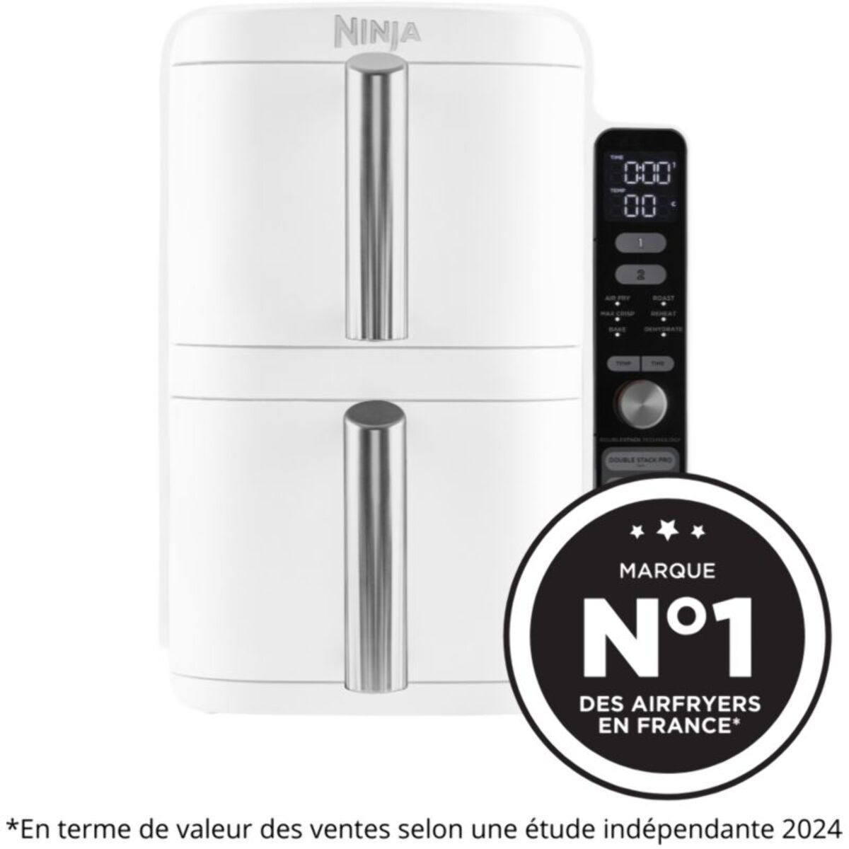 Friteuse sans huile NINJA Double STACK XL 9.5L SL400EUWH