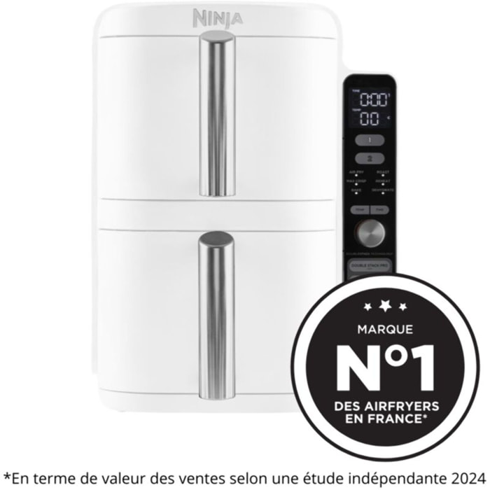 Friteuse sans huile NINJA Double STACK XL 9.5L SL400EUWH