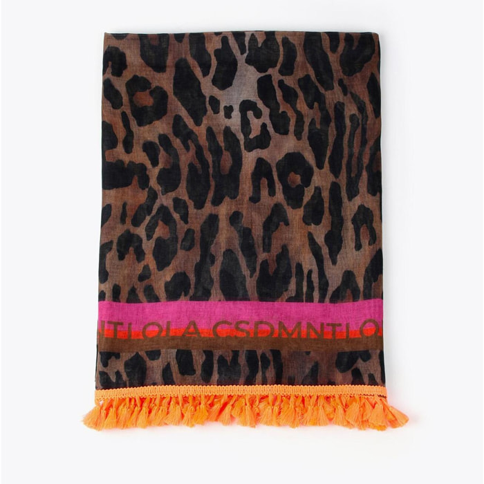 Pareo stampa leopardata