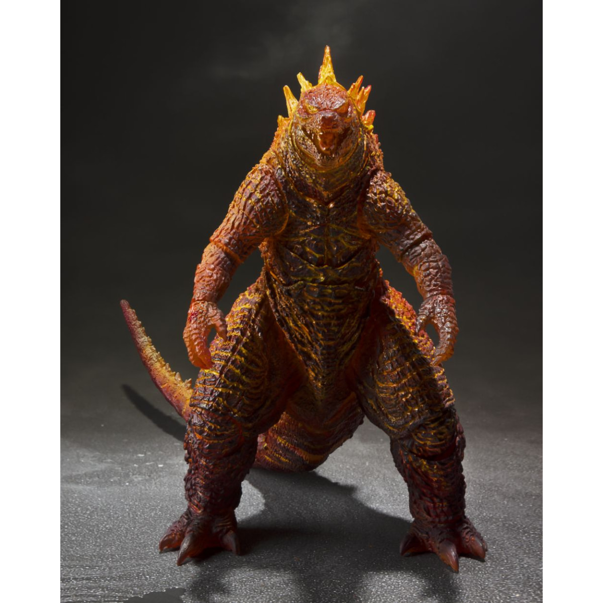 Godzilla: Re dei Mostri 2019 Figura S.H. Godzilla in Fiamme Bandai